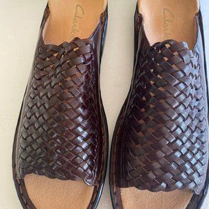 Clark Patty River Leather Sandals